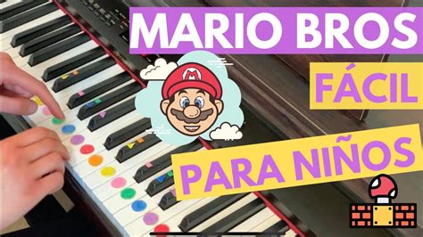 como tocar la canción de mario bros en piano  Asegúrate de tener una copia impresa de la partitura de Mario Bros para piano